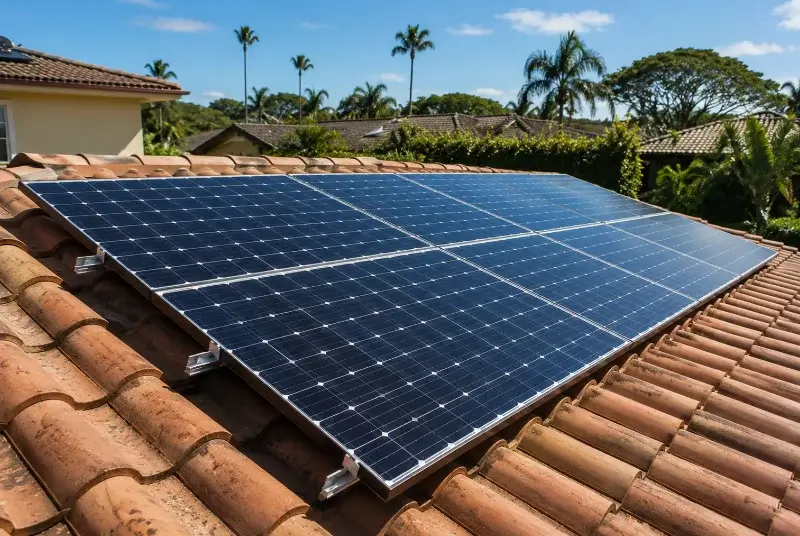 Installation de panneaux solaires à Poussan