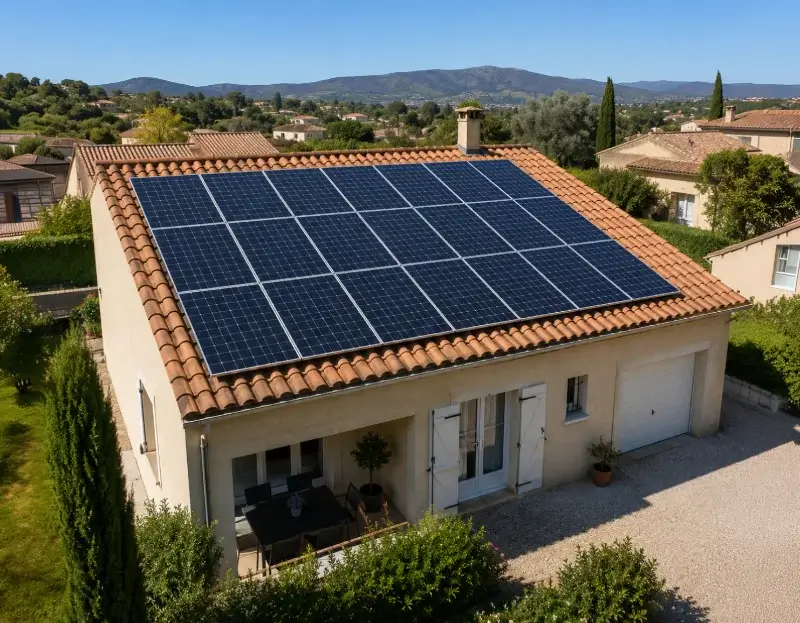 Prime à l'autoconsommation panneaux solaires Poussan — aide financière de l'État